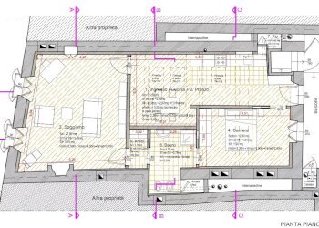 planimetria - Attic Cuneo, Via Roma, Cuneo (neighborhood Centro Storico) - photo 42