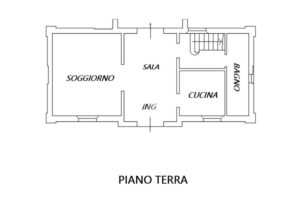 Independent house Via uccellino, Poggio Renatico - floor plans 1