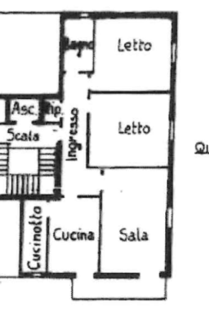 Trilocale Via Donatello, Reggio nell'Emilia - planimetria 1