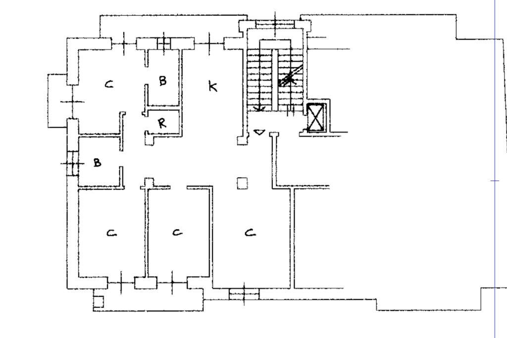 Quadrilocale Via S. Donato, Torino (zona Campidoglio) - planimetria 1