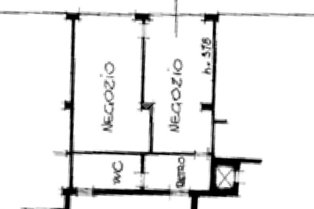 Shop Via Albini, Bologna (neighborhood Murri) - floor plans 1