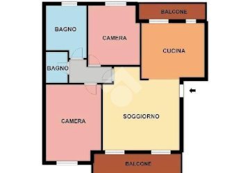 Three-room apartment Via Don Milani, Pessano con Bornago - photo 21