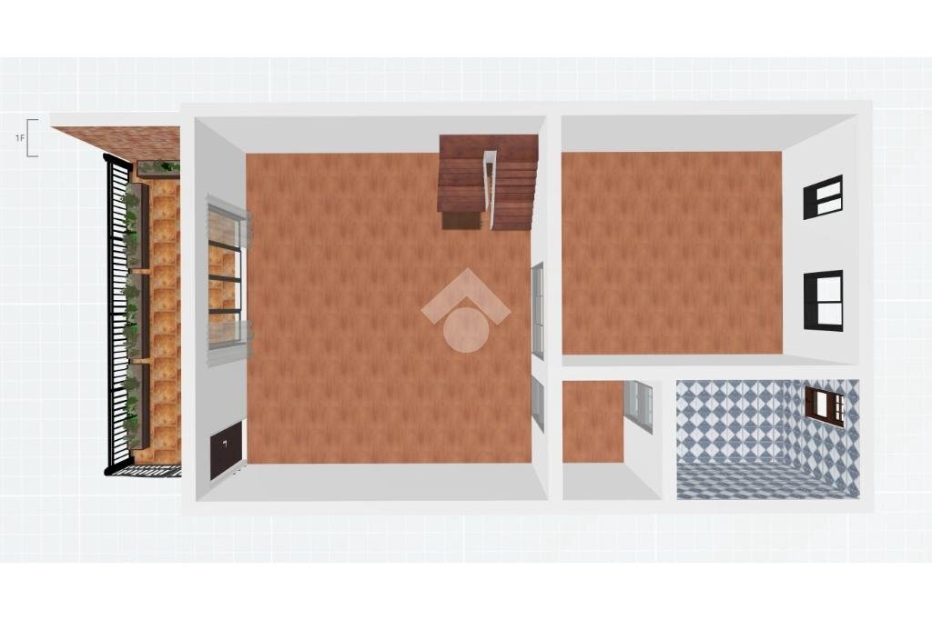 Three-room apartment Via Morona, Trezzano sul Naviglio - floor plans 1