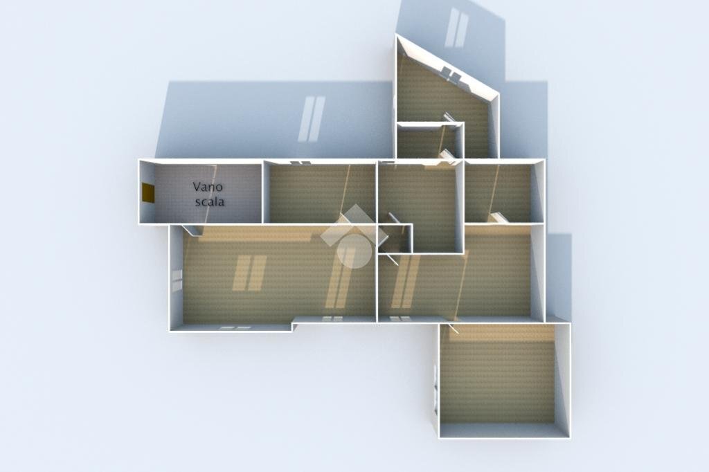 Villa Regione Pianezzo, Canelli - planimetria 1
