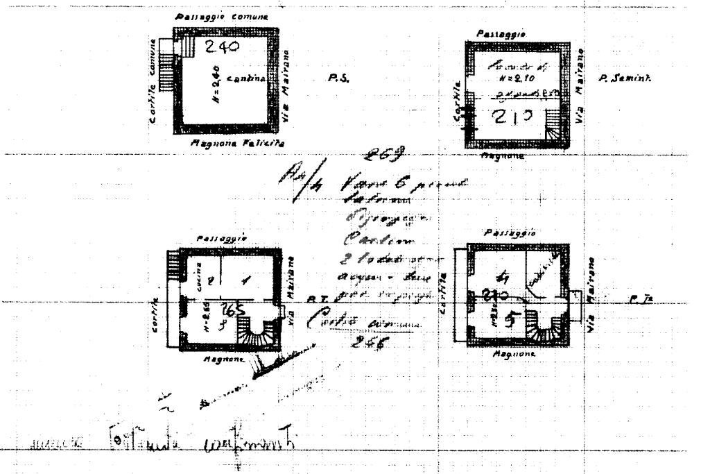Semi-detached house Via Mairano, Montechiaro d'Asti - floor plans 1