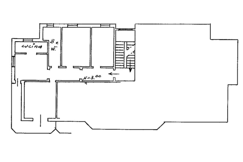 Three-room apartment Via Cervino, Oleggio - floor plans 1