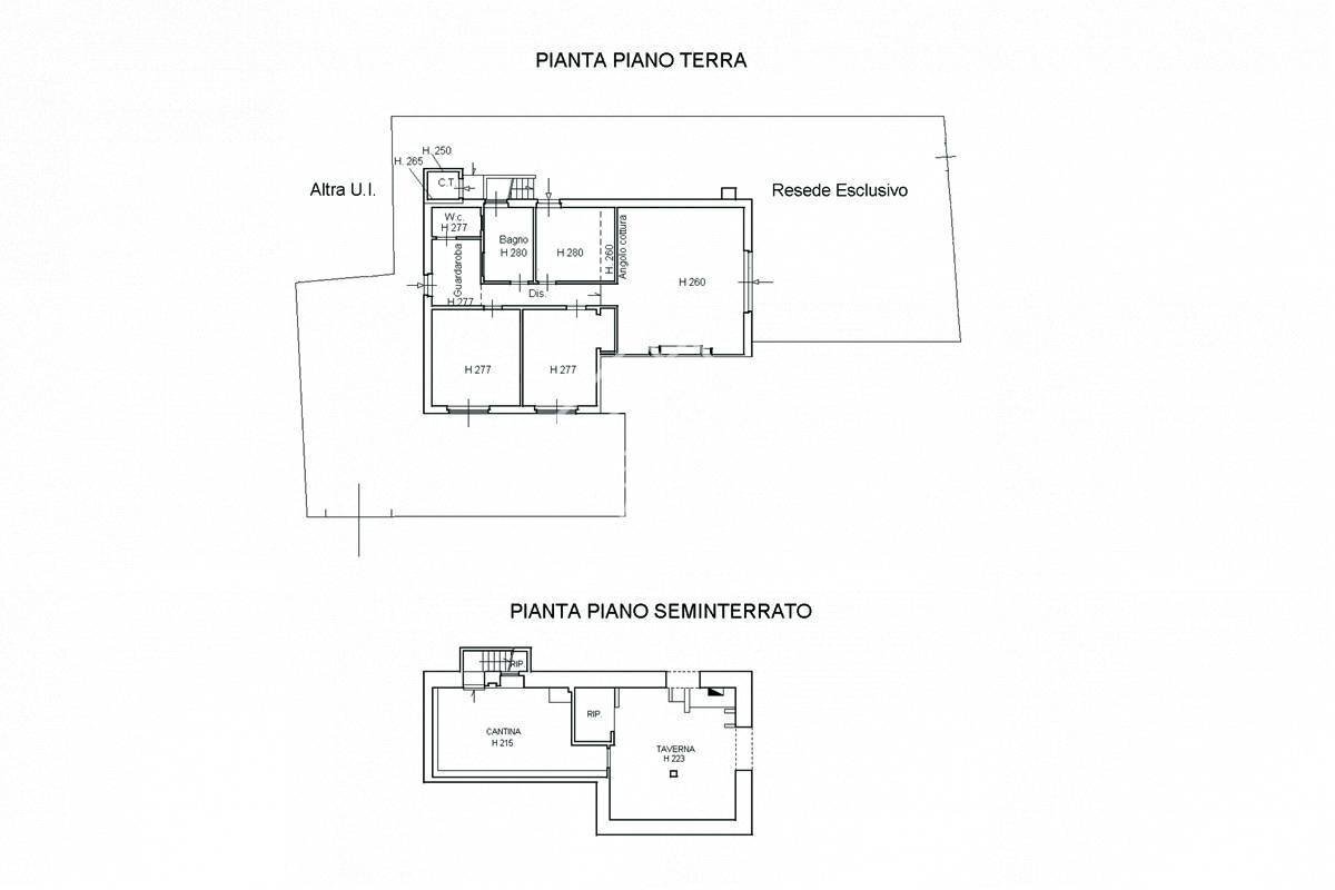 Foto 52 - Apartment via canova, Camaiore - floor plans 1