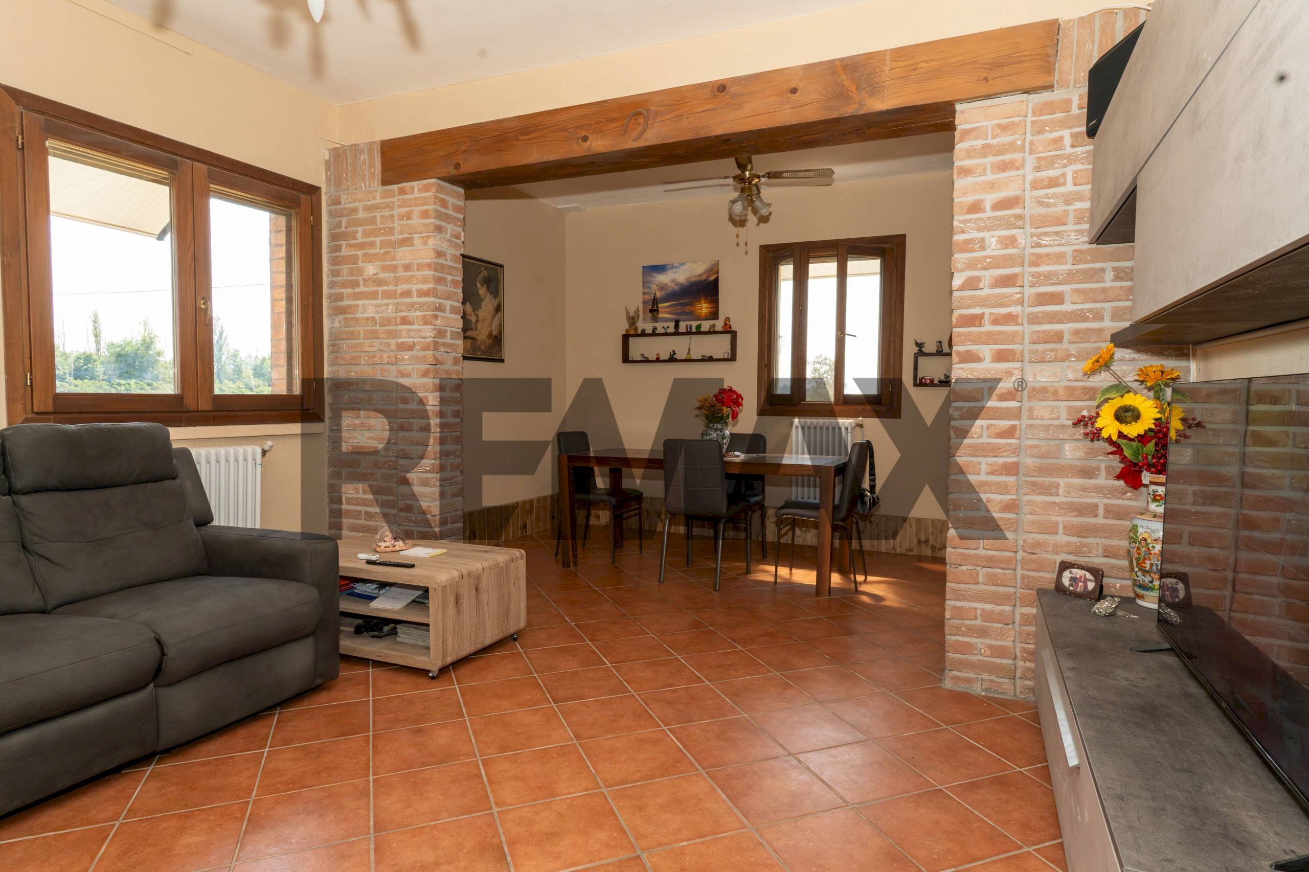 Sala da pranzo - Casa indipendente Via Seminato
23, Copparo - foto 3