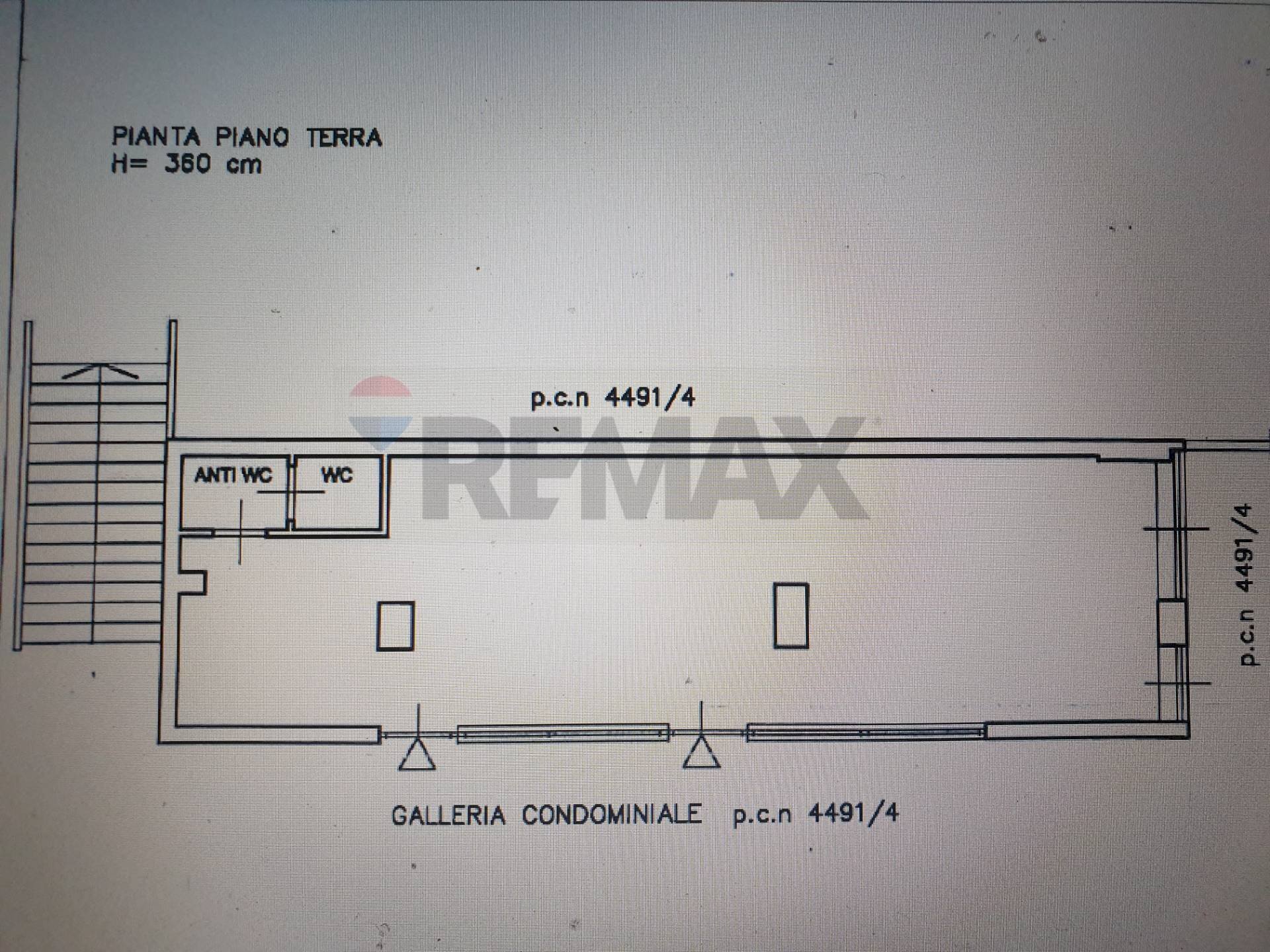 Pianta 2D - Commercial Premises via Ponzanino
 
12/A, Trieste - floor plans 1