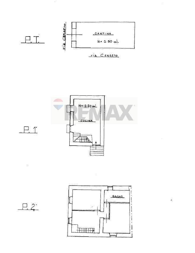 Pianta 2D - Independent house Via Cerreto
 
36, Acciano - floor plans 1