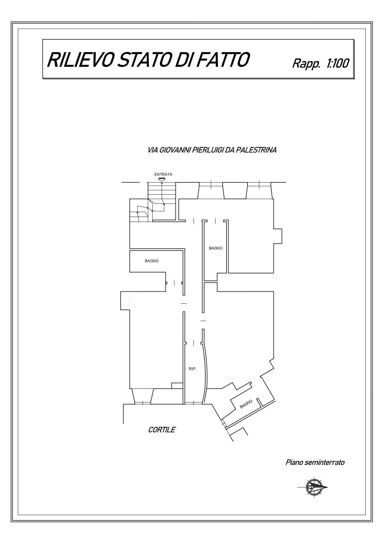 Foto 19 - Office Via Giovanni Pierluigi Da Palestrina, Roma - floor plans 1
