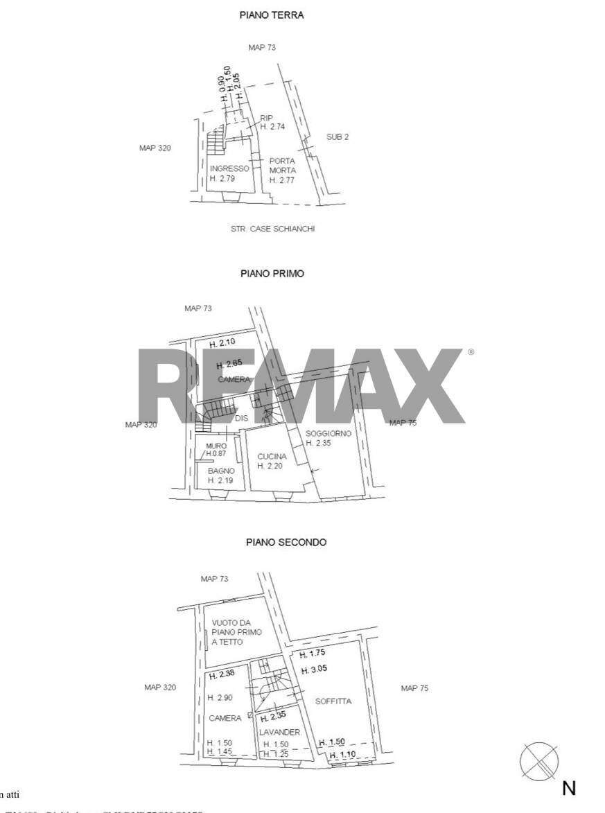 Pianta 2D - Semi-detached house via Case schianchi
 
11, Langhirano - floor plans 1