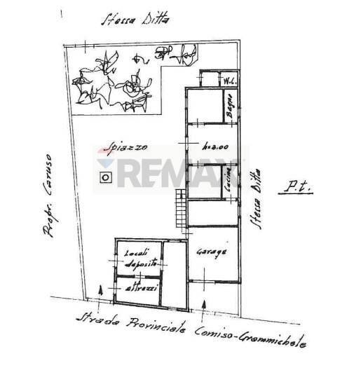 Pianta 2D - Apartment via Sandro Pertini strada provinciale 4 Comiso
 
sn, Comiso - floor plans 1