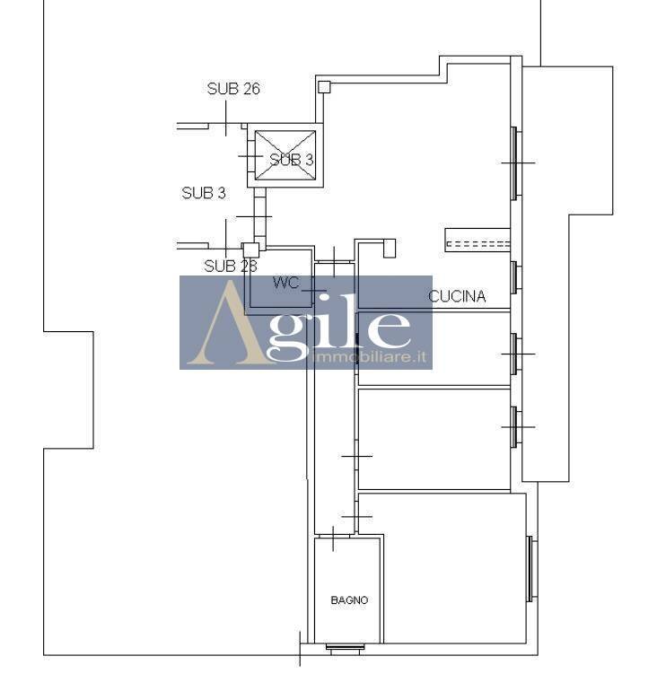 Foto 20 - Four-room apartment VIA PIEDIPRATO, Spinetoli - floor plans 1