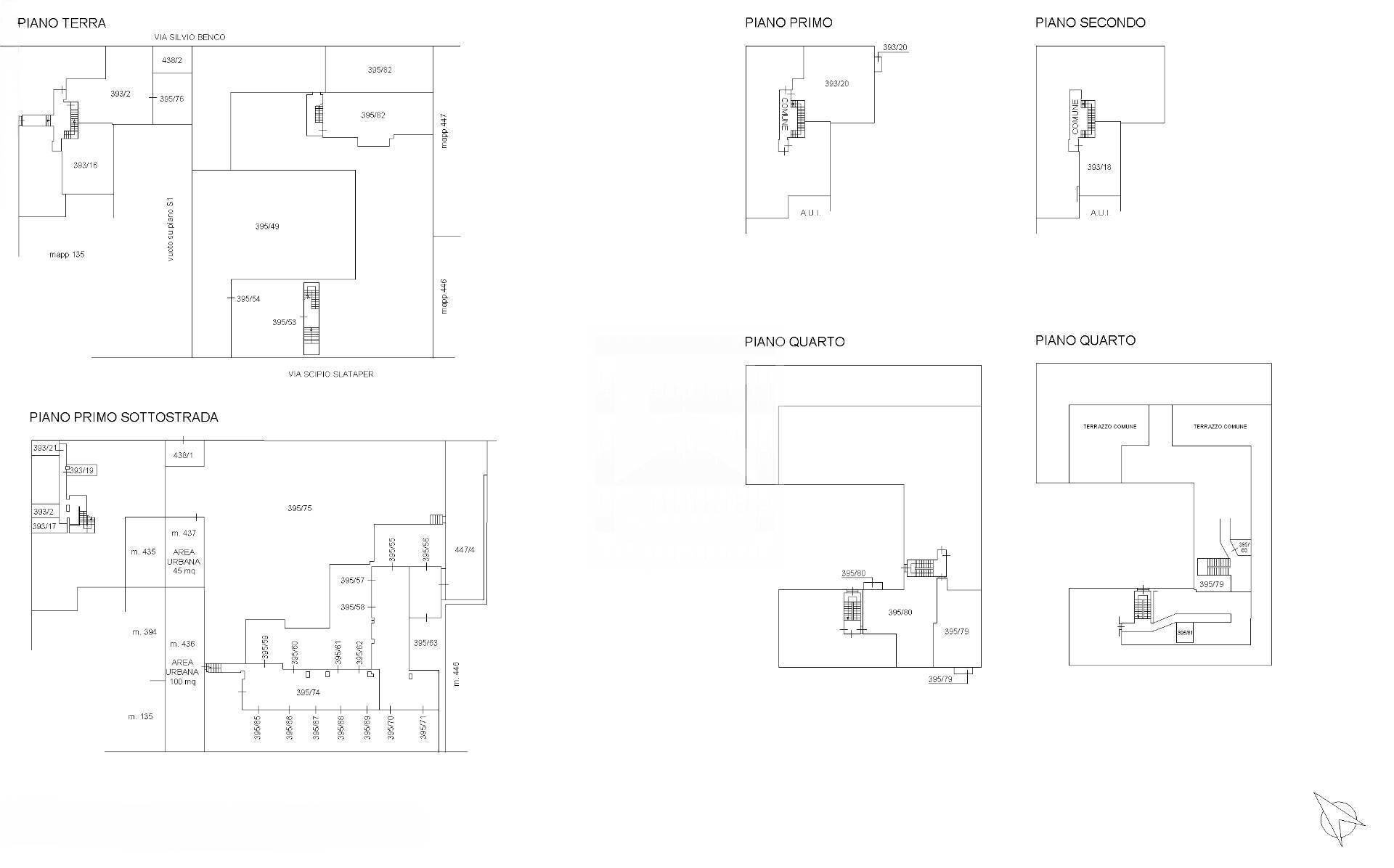 Foto 14 - Box via slataper
 
5, Brescia - floor plans 1