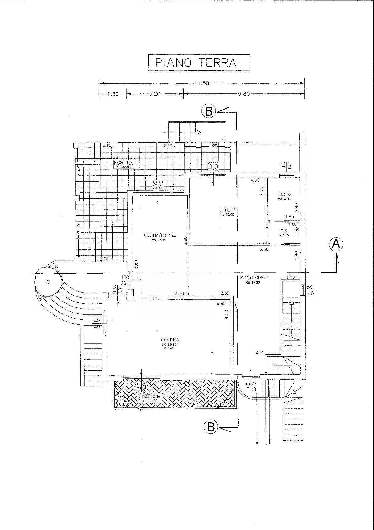 Foto 33 - Independent house Via Petruzzi, Città Sant'Angelo - floor plans 1