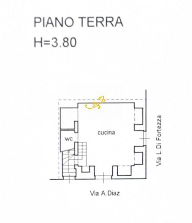 Apartment Via Armando Diaz, Castellana Grotte - floor plans 1
