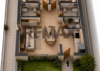 Pianta 3D - Trilocale VIA ISCLACIA s/n
 
1, Ossana - foto 4