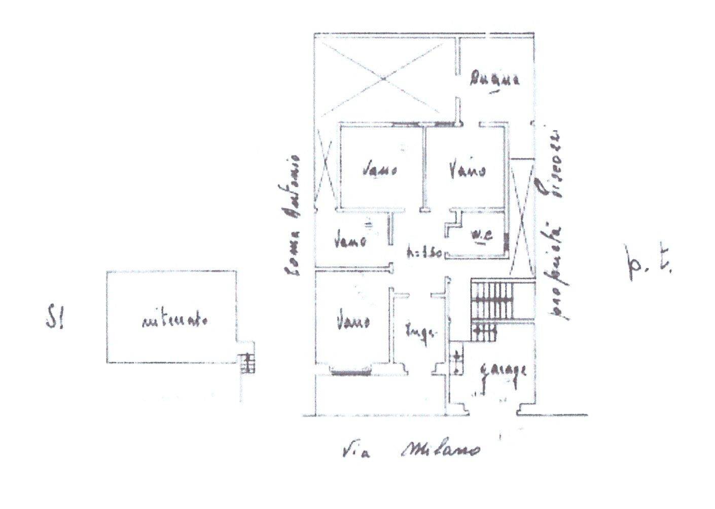 Casa indipendente via Antonio Palumbo, Tuglie - planimetria 1