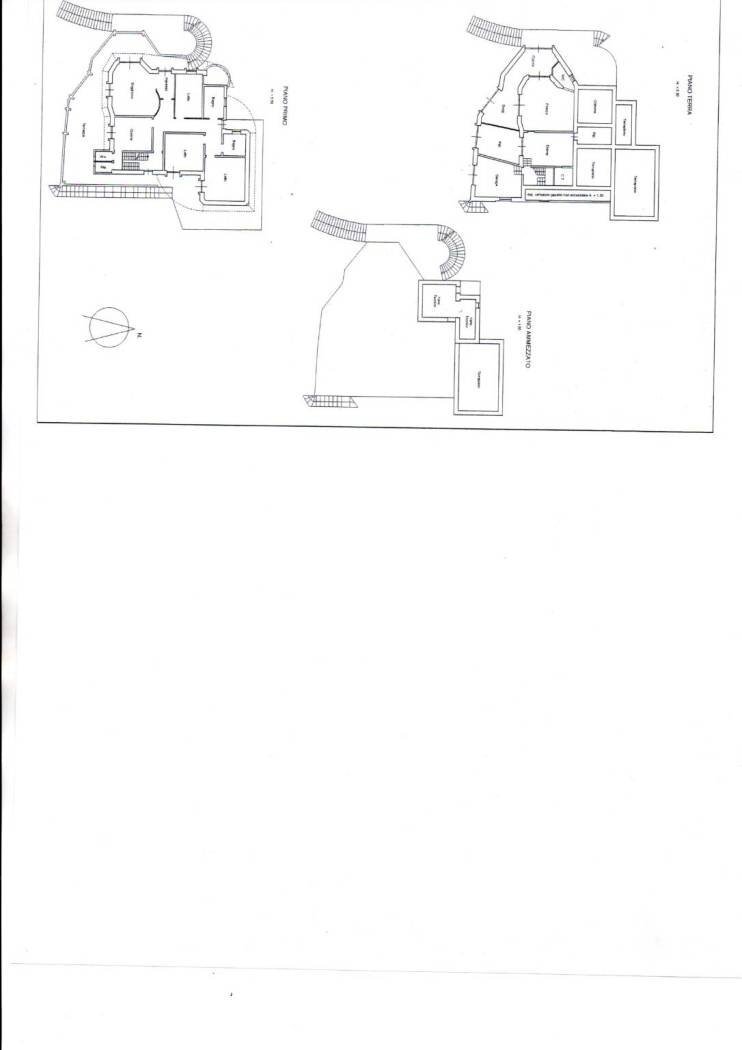 Villa viale Grotta San Ermete, 1, Matino - floor plans 1