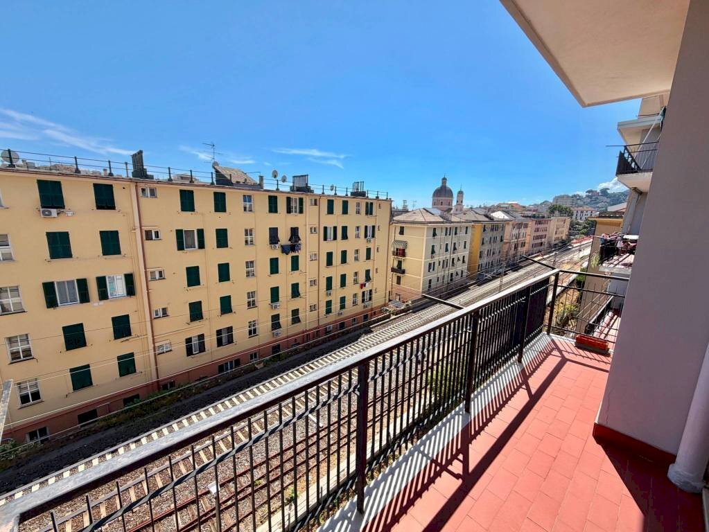 Balcone - Three-room apartment via Piandilucco, Genova (neighborhood Pegli) - photo 1