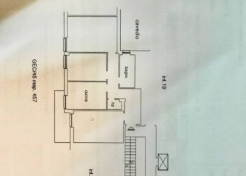 Planimetria - Trilocale via Piandilucco, Genova (zona Pegli) - foto 22