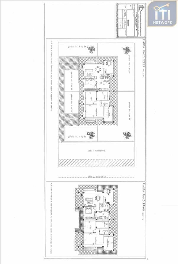 Foto 18 - Four-room apartment Mar Tirreno, Pomezia - floor plans 1