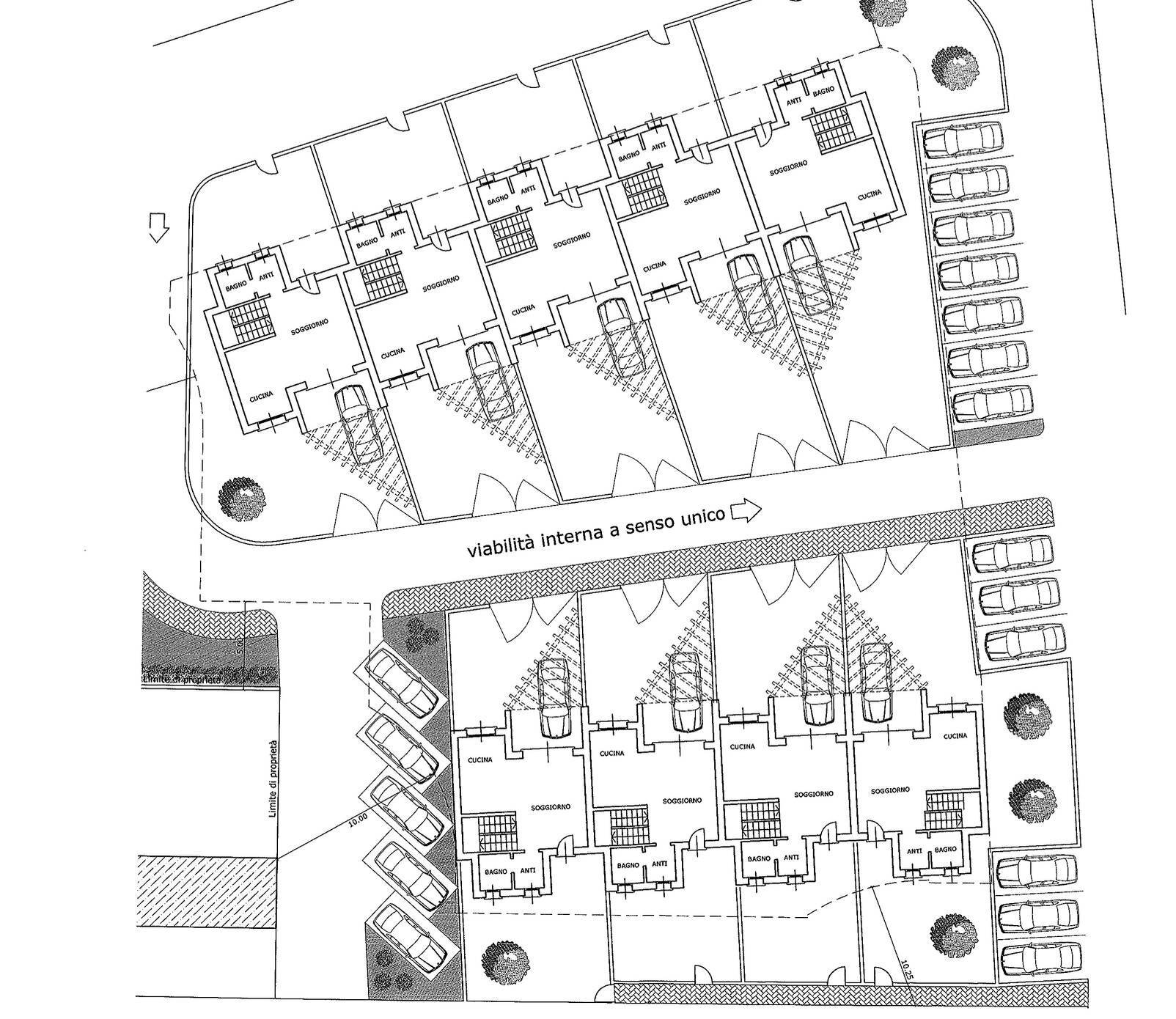 Foto 6 - Building land Via Rive Bet
 
4, Colle Umberto - floor plans 1
