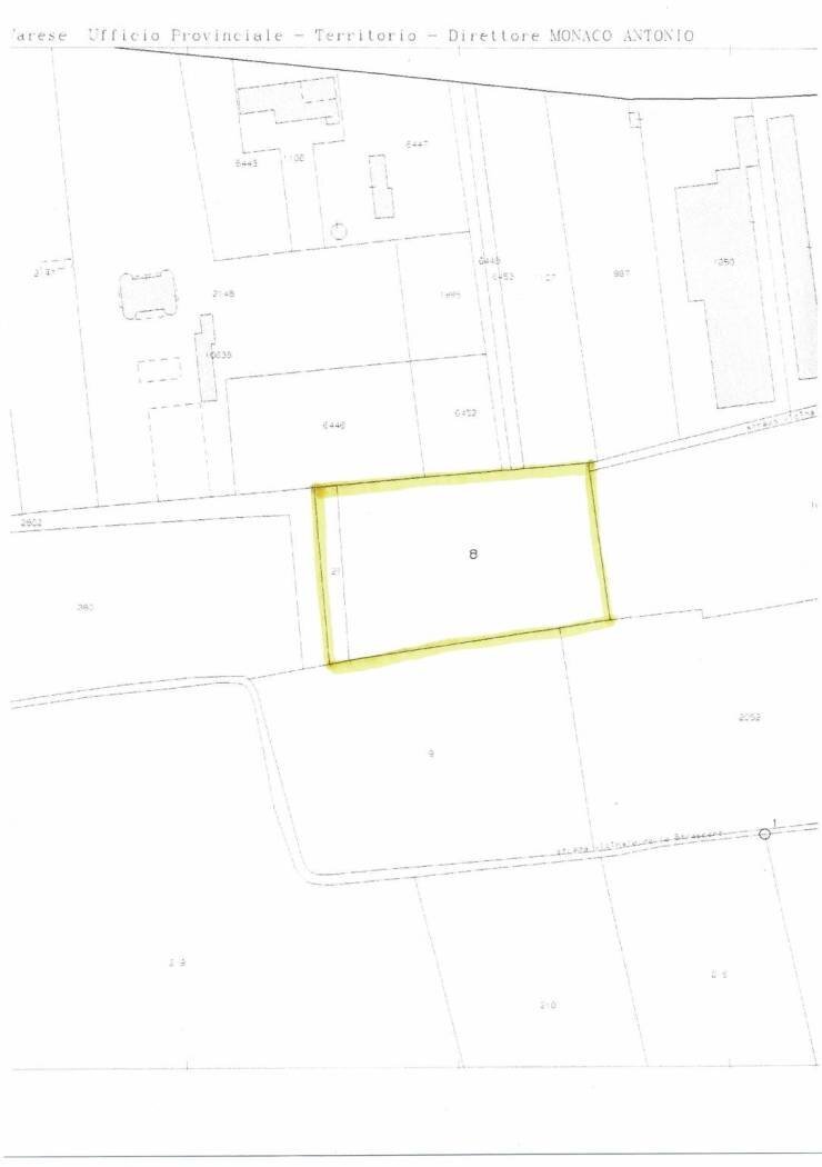 Terreno agricolo via Anna Frank, Olgiate Olona - planimetria 1