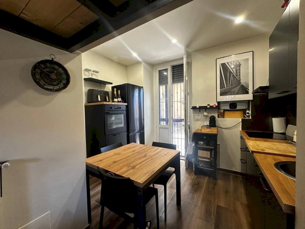 Cucina - Monolocale via Sapri, Torino (zona Mirafiori Sud) - foto 1