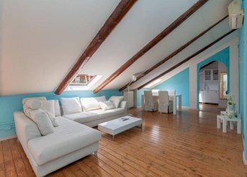 Salone - Attic via Monte Albergian, 6, Torino (neighborhood Cenisia) - photo 4