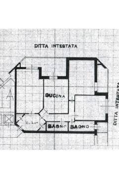 Three-room apartment via Don Giovanni Minzoni, 22, Monza - floor plans 1
