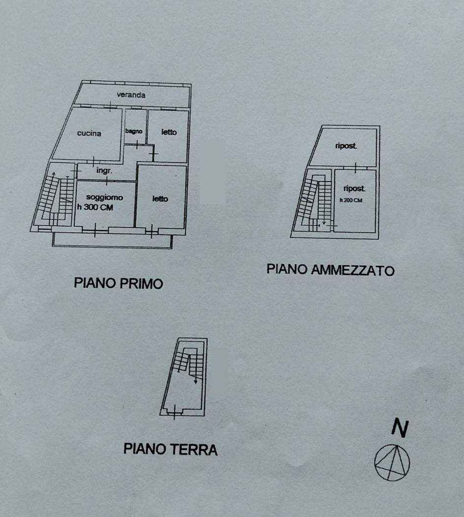 Quadrilocale via Armando Diaz, 42, Martano - planimetria 1