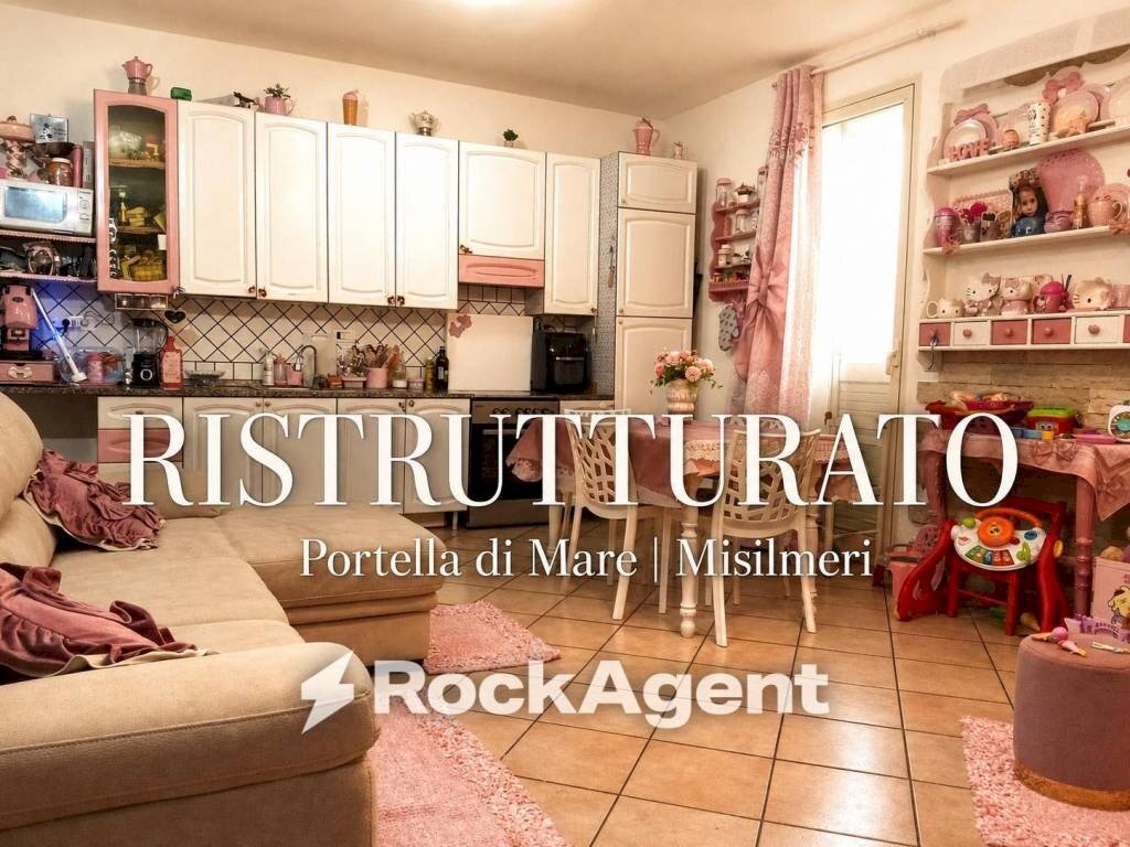 Cucina - Trilocale contrada Barocchieri, 1, Misilmeri - foto 1