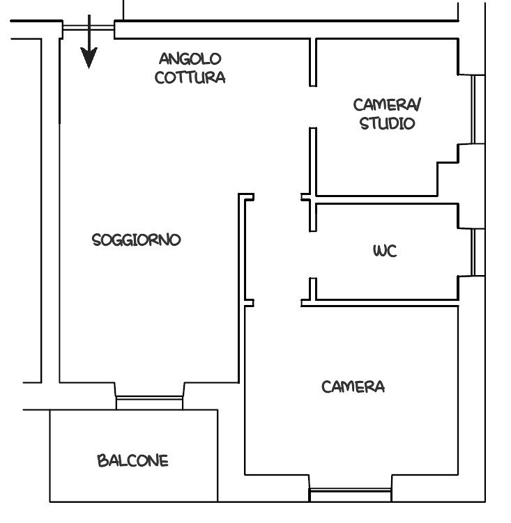 PLAN - Quadrilocale Via Privata Pavia 60, Sestri Levante - planimetria 1
