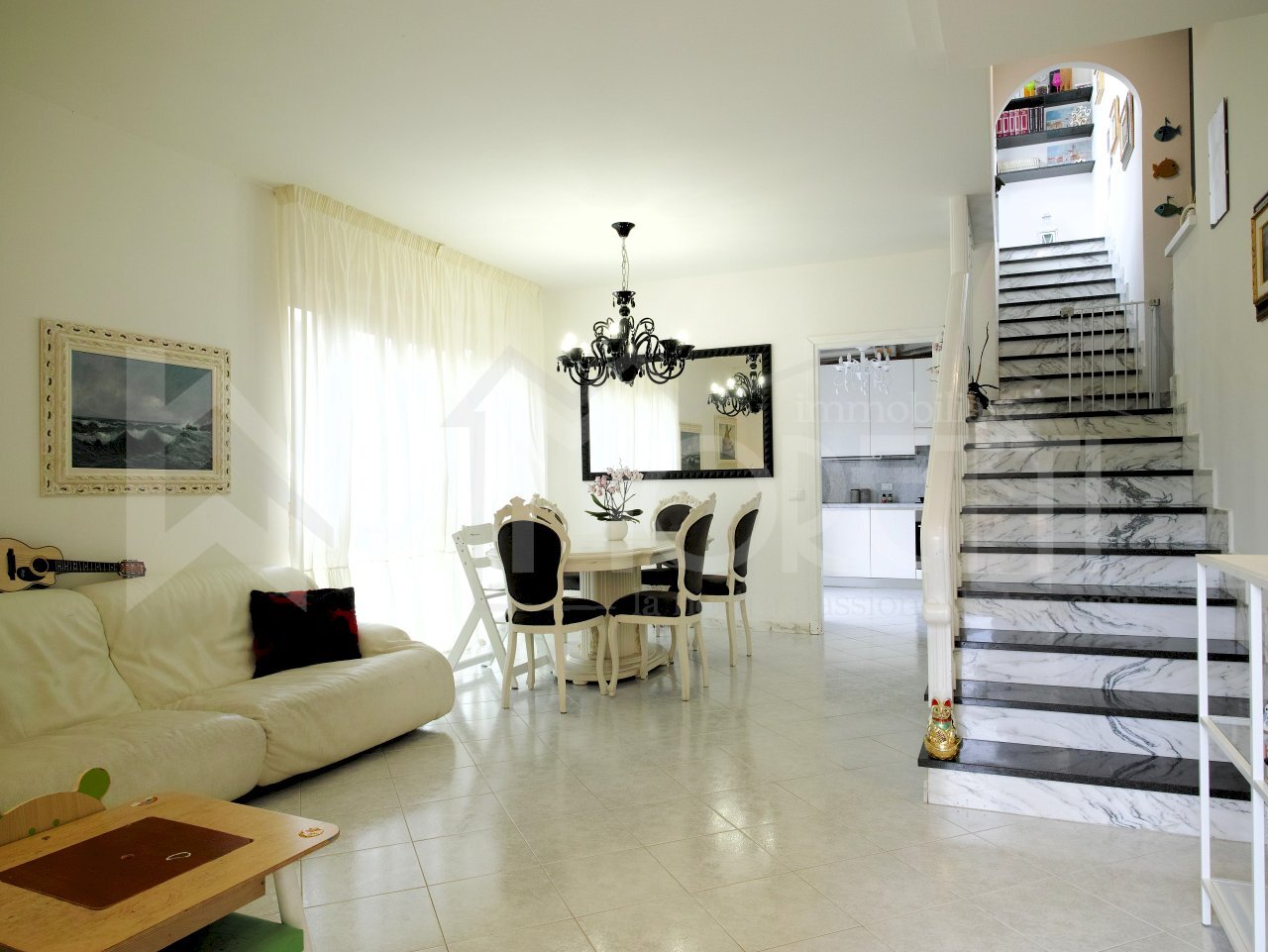 sala - Quadrilocale Via delle Villette, Livorno - foto 2