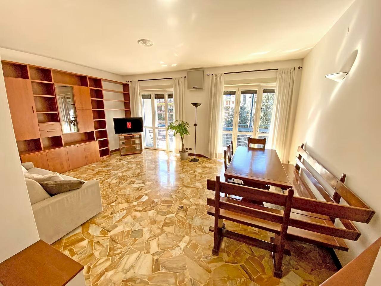 Soggiorno - Trilocale Via Bronzino 6, Milano (zona Città Studi) - foto 1
