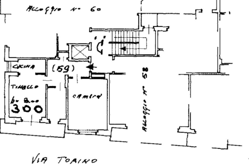 Two-room apartment Via Torino, Carmagnola - floor plans 1