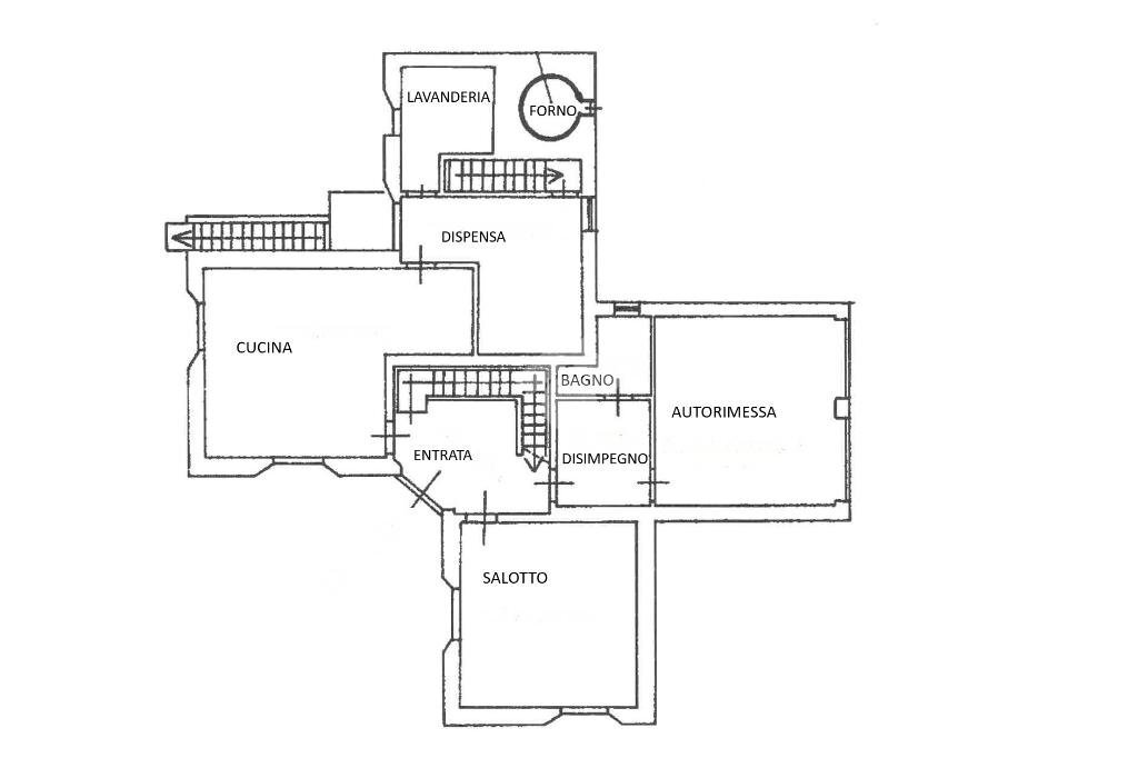 Villa Via Cave, Bagnolo Piemonte - floor plans 1