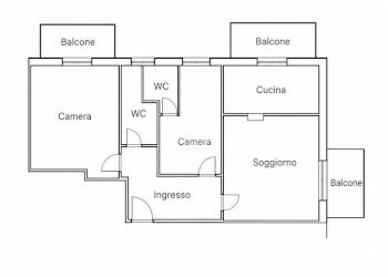 Three-room apartment Via giotto di bondone, Rimini - photo 2