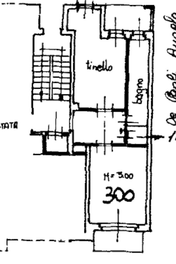 Bilocale Strada della Pronda, Torino (zona Pozzo Strada) - planimetria 1