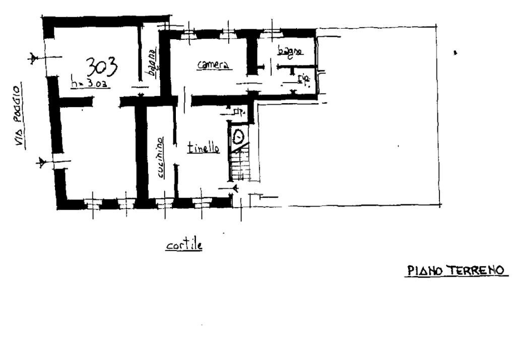 Casa semi indipendente Via Giovanni Poggio Lobbi, Alessandria - planimetria 1