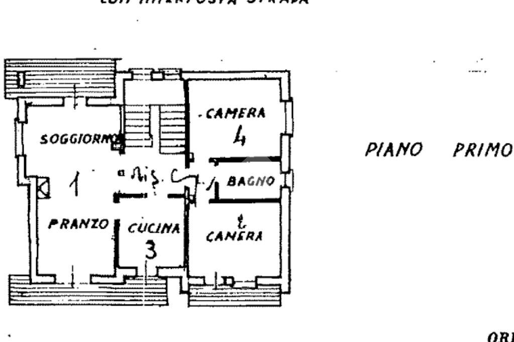 Independent house Via Gorizia, Bosco Marengo - floor plans 1