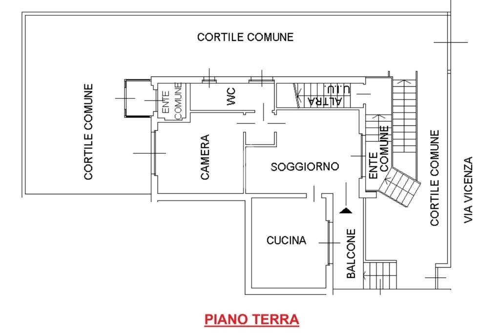 Villa Via Vicenza, Senago - floor plans 1