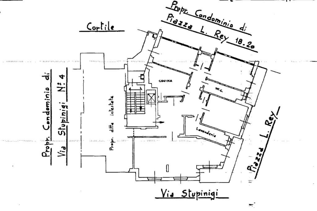 Apartment Via Stupinigi, Vinovo - floor plans 1