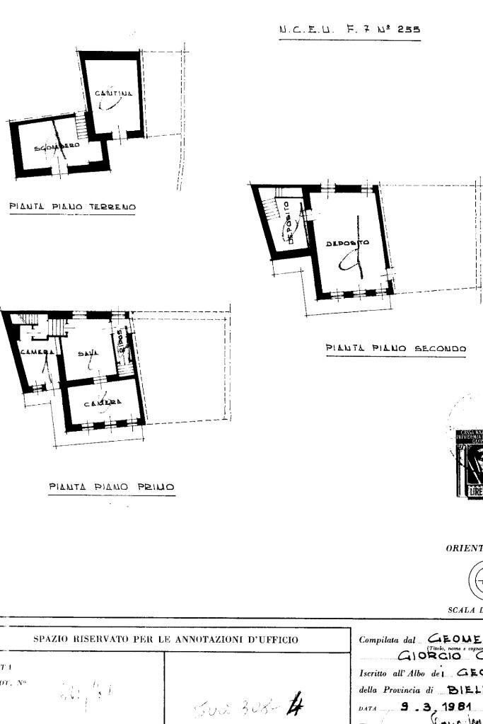 Casa semi indipendente Via Givonetti, Zimone - planimetria 1