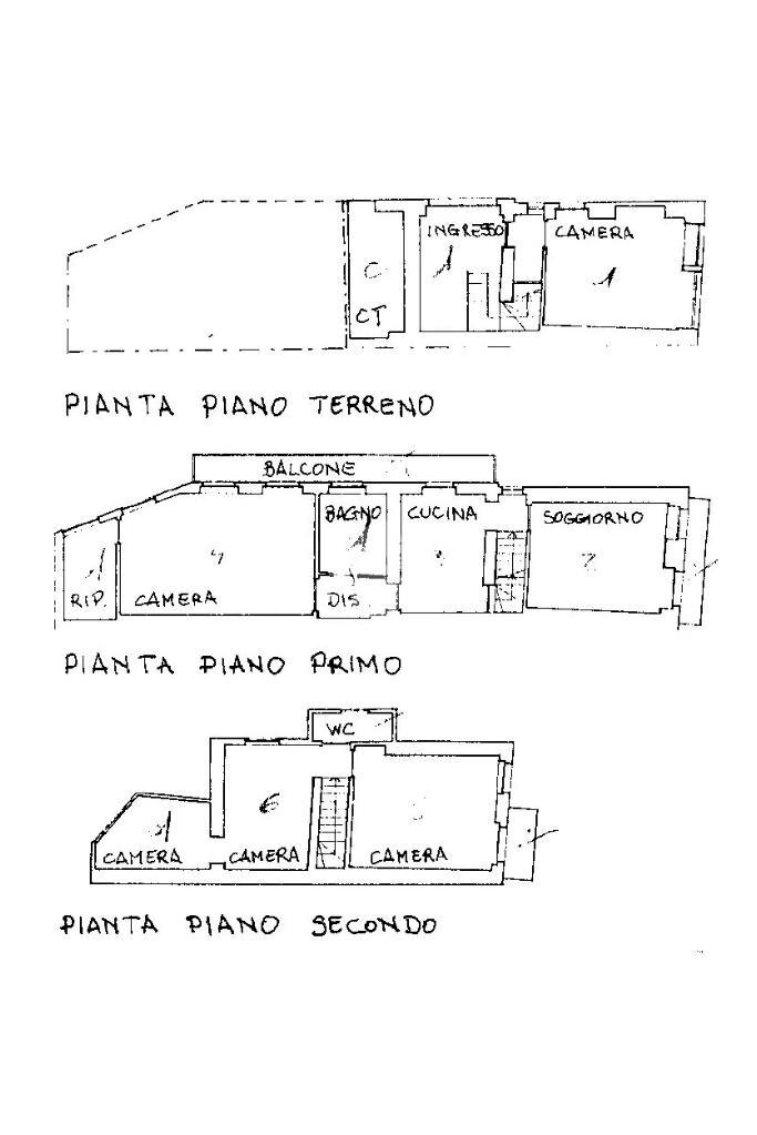 Casa semi indipendente Via Vercellone Cesare, Cavaglià - planimetria 1