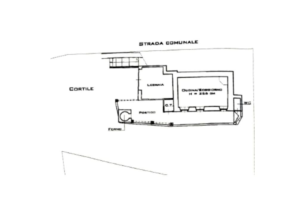 Casa indipendente Borgata ciardossini, Villar Perosa - planimetria 1