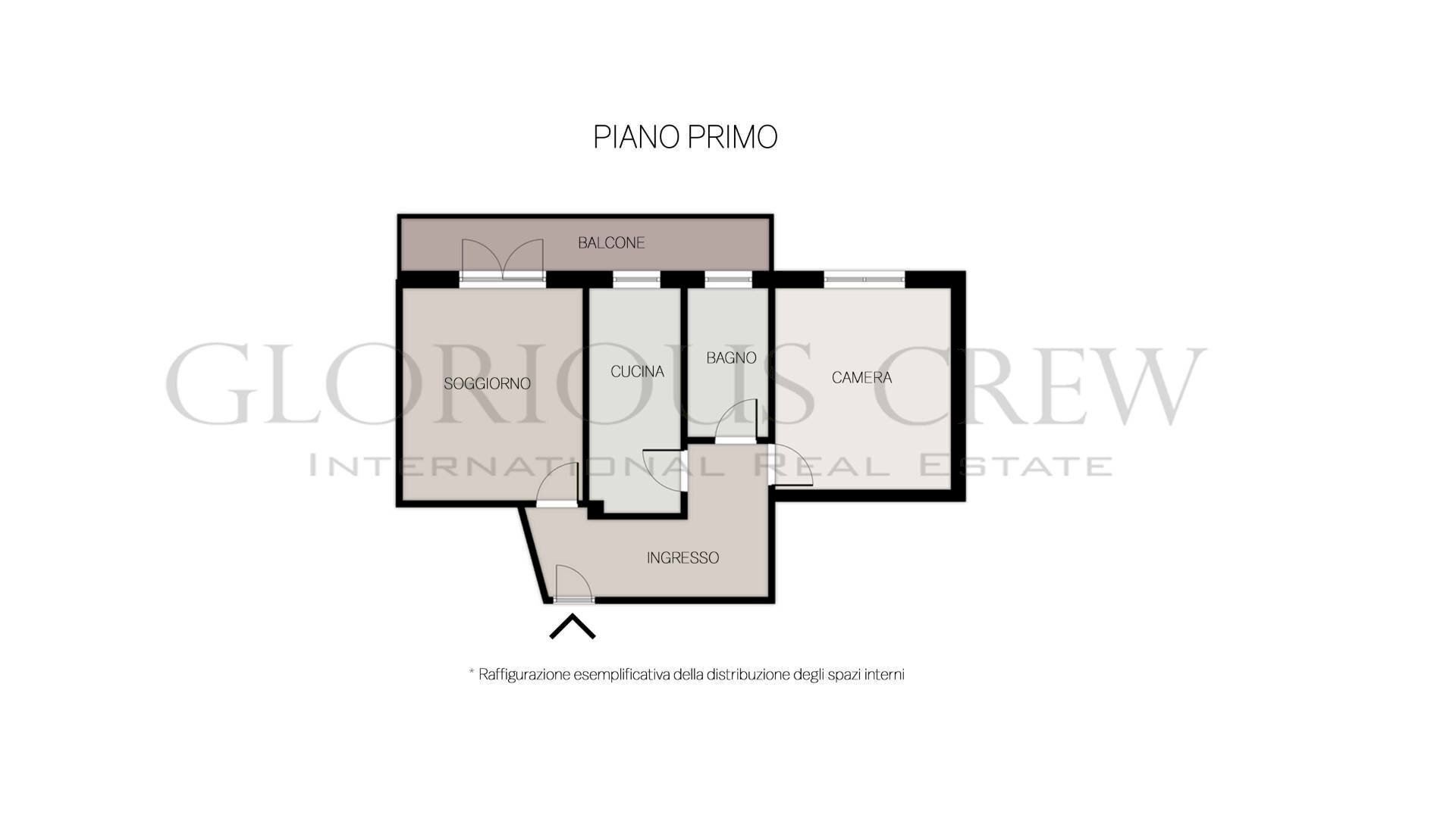 Foto 16 - Appartamento Via Martinetti, Milano - planimetria 1
