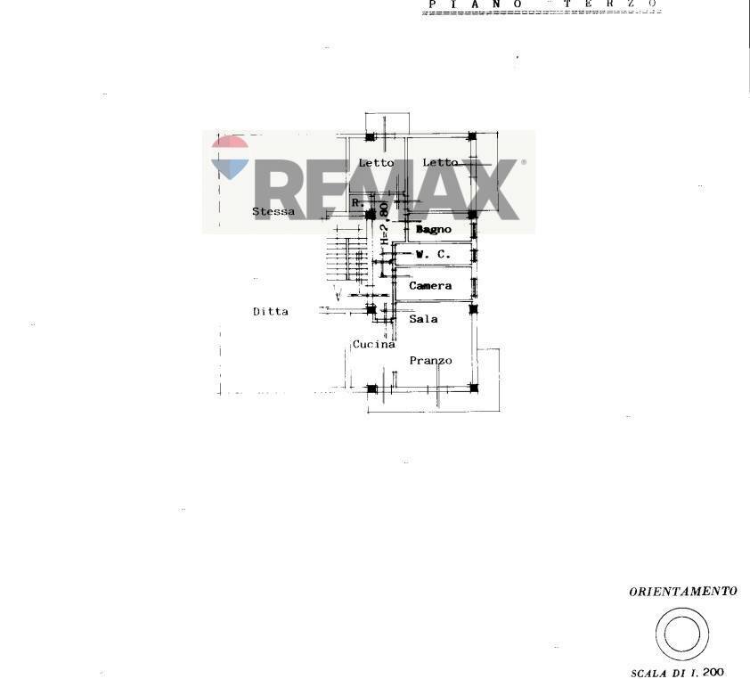 Pianta 2D - Apartment Via Nazionale
 
553, Altino - floor plans 1